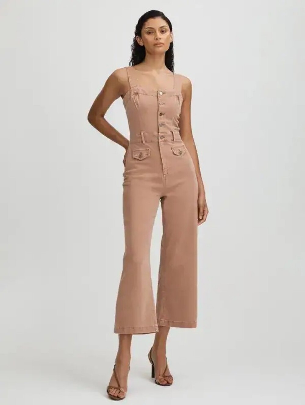 Paige Anessa Jumpsuit in Vintage Dried Rose